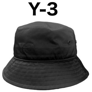 ワイスリー(Y-3)のY-3 バケットハット　バケハ　シャドーロゴ　帽子　アディダス　ヨージヤマモト(ハット)