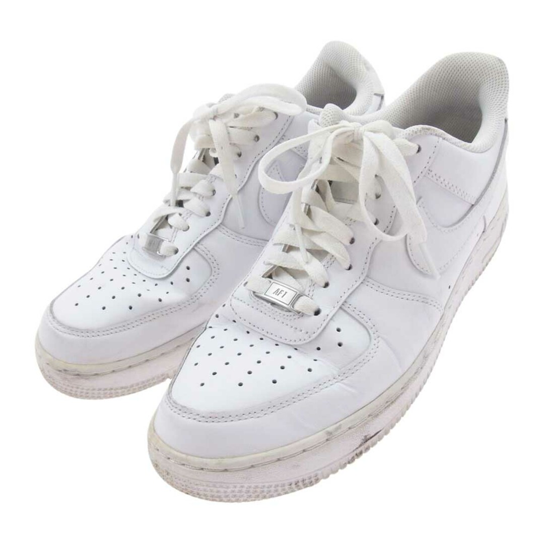 NIKE(ナイキ)のNIKE ナイキ スニーカー 315122-111 AIR FORCE 1 LOW エアフォース1 ロー スニーカー ホワイト系 26.5cm【中古】 メンズの靴/シューズ(スニーカー)の商品写真