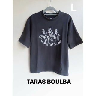 TARAS BOULBA ブラック　L  Tシャツ(Tシャツ(半袖/袖なし))