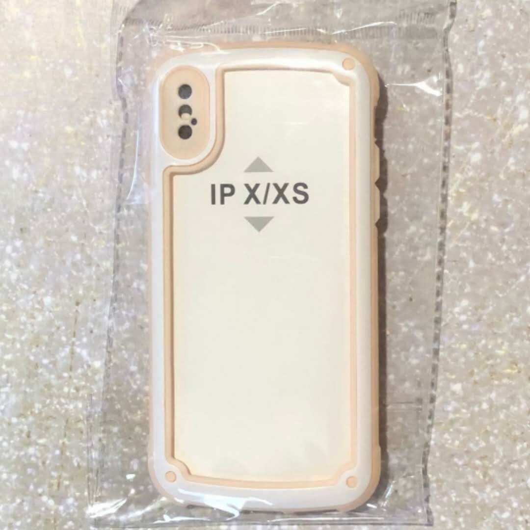 iPhoneX/XS ピンク iPhoneケース 大人気 シンプル フレーム スマホ/家電/カメラのスマホアクセサリー(iPhoneケース)の商品写真