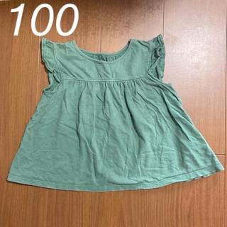 ユニクロ(UNIQLO)のユニクロ　半袖　トップス　100(Tシャツ/カットソー)