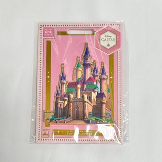 ディズニー(Disney)の<新品>眠れる森の美女 ピンバッジ 城 ディズニーキャッスルコレクション(キャラクターグッズ)