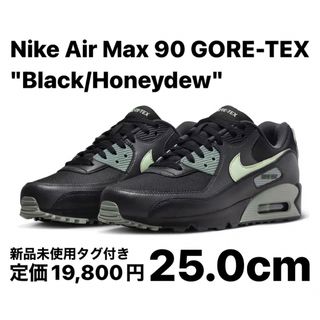 ナイキ(NIKE)のナイキ エアマックス90 ゴアテックス "ブラック/ハニーデュー" 25.0cm(スニーカー)