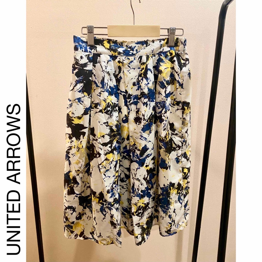 UNITED ARROWS(ユナイテッドアローズ)のUNITEDARROWS フレアスカート レディースのスカート(ひざ丈スカート)の商品写真