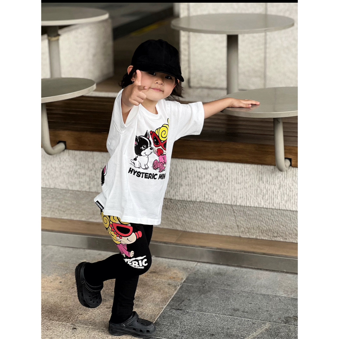 新品ヒスミニレギンス、パンツ、ズボン👖 キッズ/ベビー/マタニティのキッズ服女の子用(90cm~)(パンツ/スパッツ)の商品写真