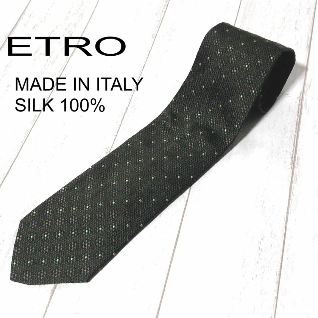 ETRO(エトロ)のエトロ ネクタイ ETRO シルク100% イタリア製 メンズのファッション小物(ネクタイ)の商品写真