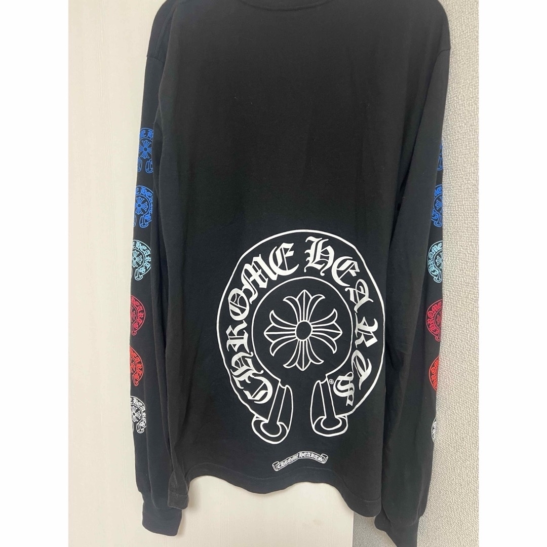 Chrome Hearts(クロムハーツ)の正規品　　クロムハーツ  ロンT マルチカラー　Lサイズ メンズのトップス(Tシャツ/カットソー(七分/長袖))の商品写真