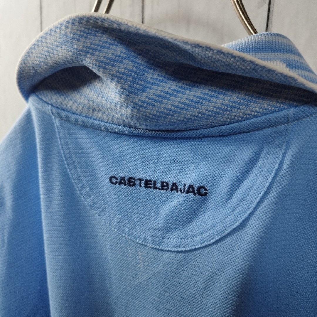 CASTELBAJAC(カステルバジャック)の【CASTELBAJAC】Half Zip Polo Shirt　D1028 メンズのトップス(ポロシャツ)の商品写真