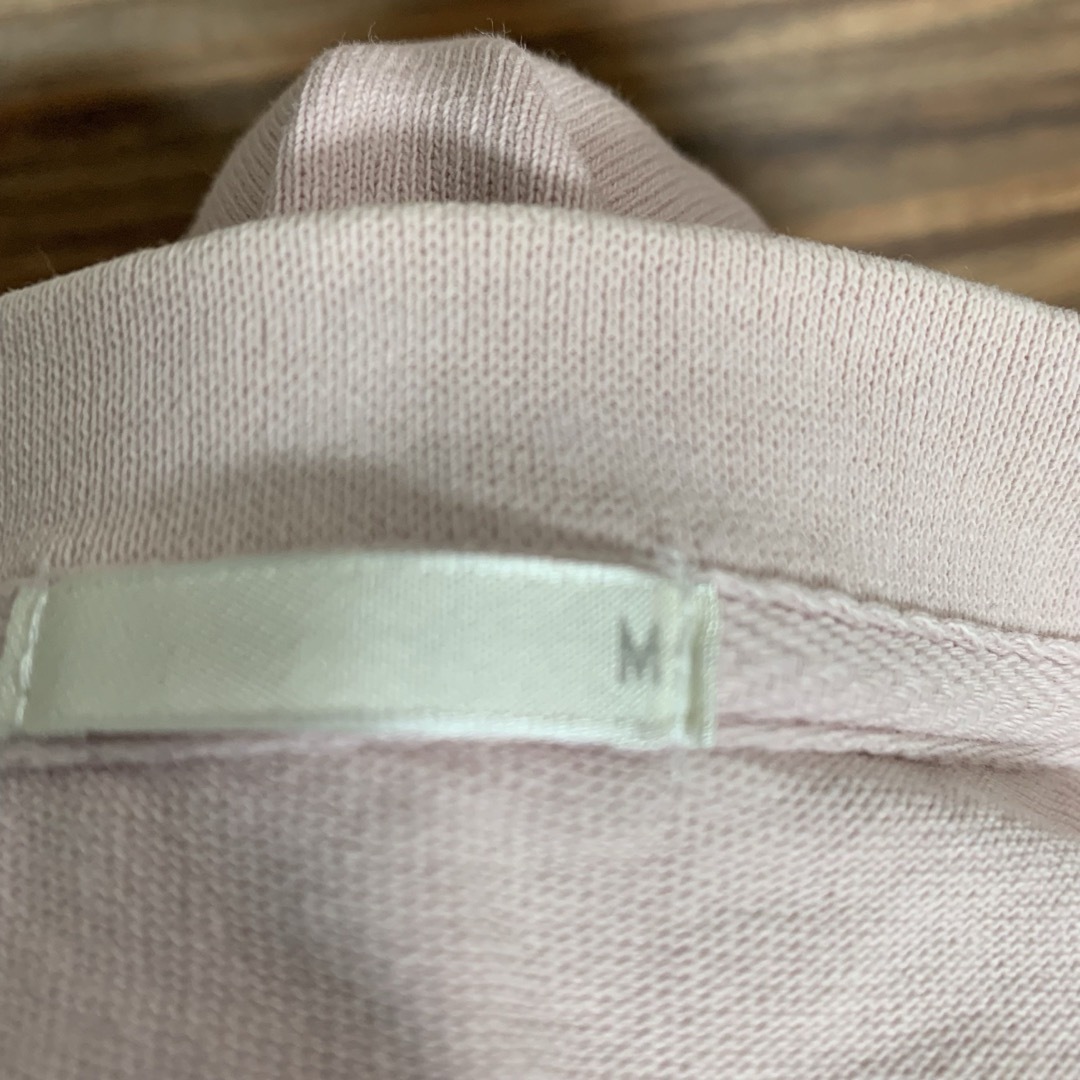 GU(ジーユー)のGU ジーユー Tシャツ Mサイズ ピンク 半袖 無地 メンズのトップス(Tシャツ/カットソー(半袖/袖なし))の商品写真