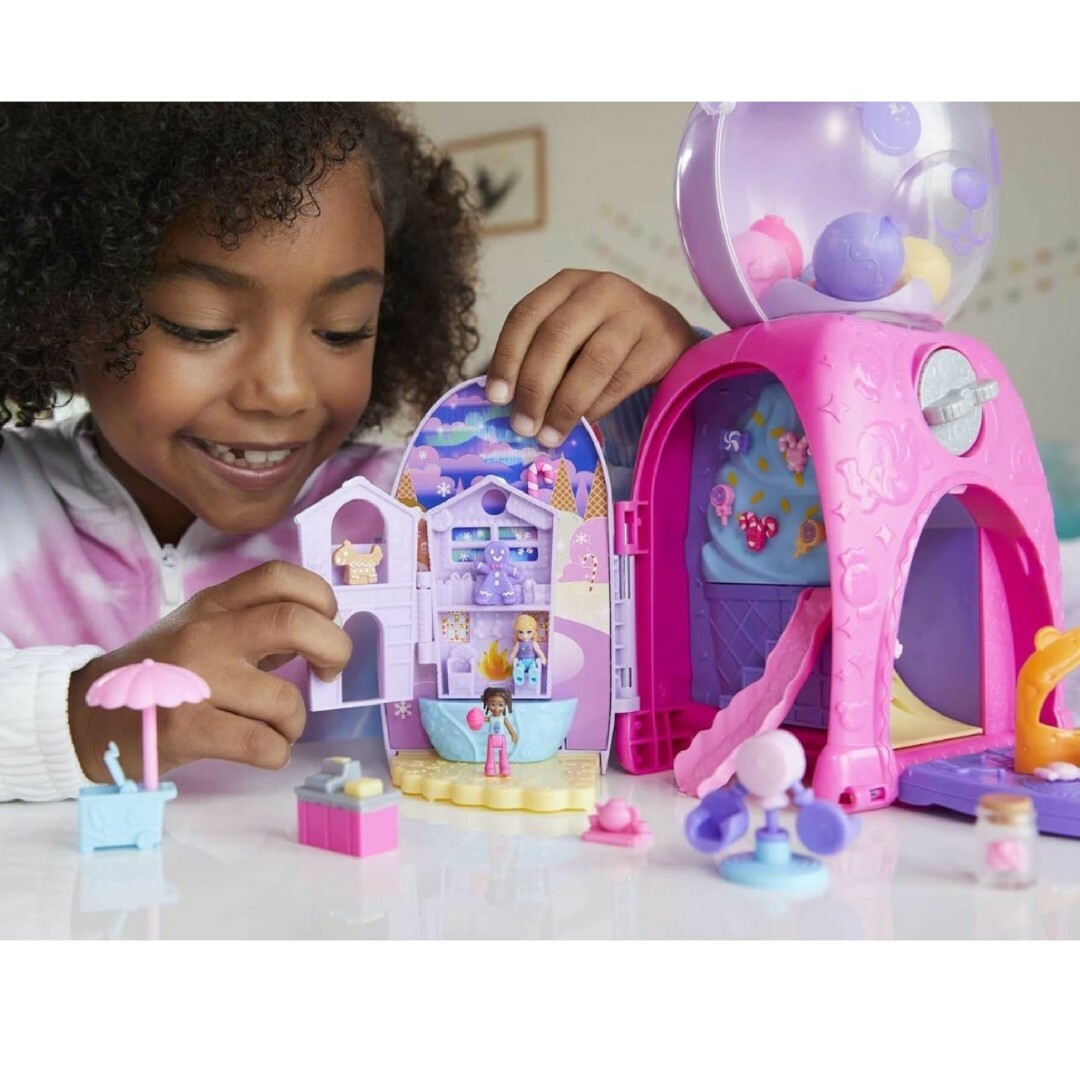 MATTEL(マテル)のポーリーポケット　Polly Pocket　ガムボールベア　くま　テディベア エンタメ/ホビーのおもちゃ/ぬいぐるみ(キャラクターグッズ)の商品写真