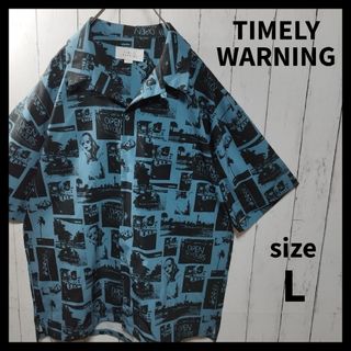 タイムリーワーニング(Timely Warning)の【TIMELY WARNING】Patterned Shirt　D1024(シャツ)