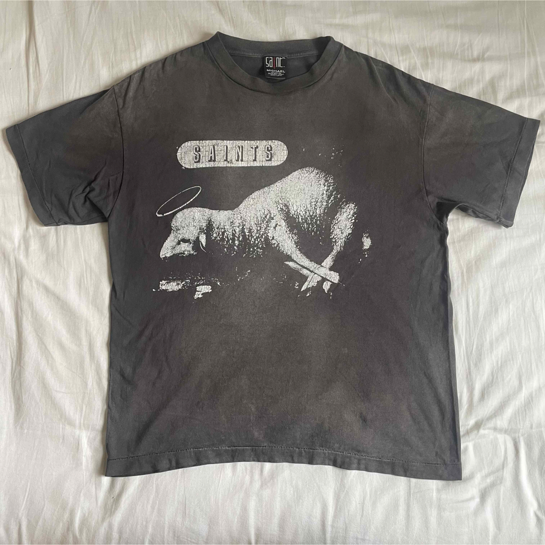 Supreme(シュプリーム)のSAINT MXXXXXX TEE SHEEP LION Tシャツ　XL メンズのトップス(Tシャツ/カットソー(半袖/袖なし))の商品写真