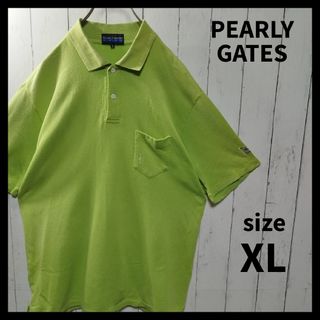 PEARLY GATES - 【PEARLY GATES】Pocket Knit Polo Shirt　D