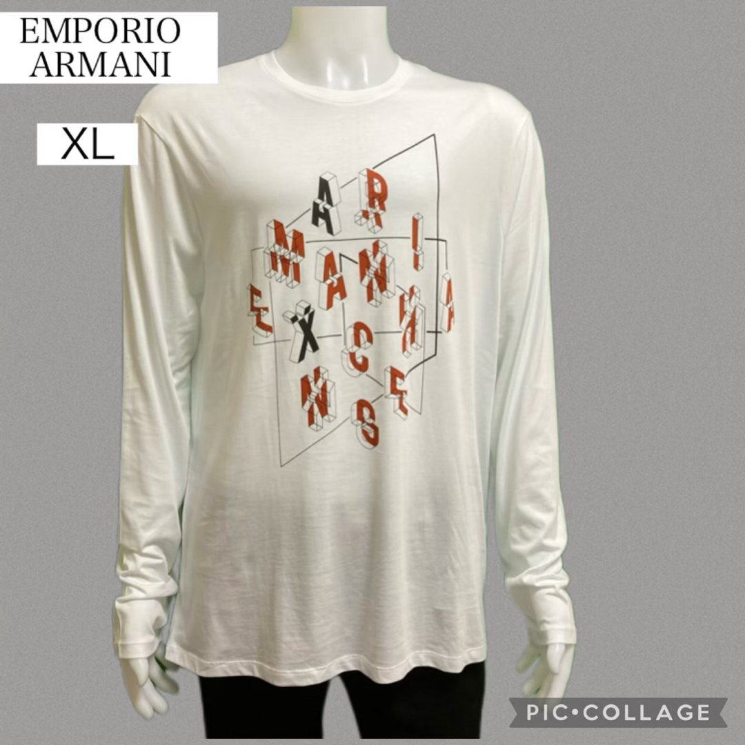Emporio Armani(エンポリオアルマーニ)の【未使用XL】アルマーニエクスチェンジ　長袖Tシャツ メンズのトップス(Tシャツ/カットソー(七分/長袖))の商品写真
