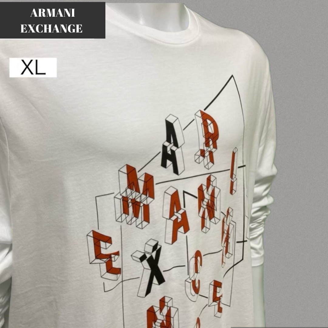 Emporio Armani(エンポリオアルマーニ)の【未使用XL】アルマーニエクスチェンジ　長袖Tシャツ メンズのトップス(Tシャツ/カットソー(七分/長袖))の商品写真