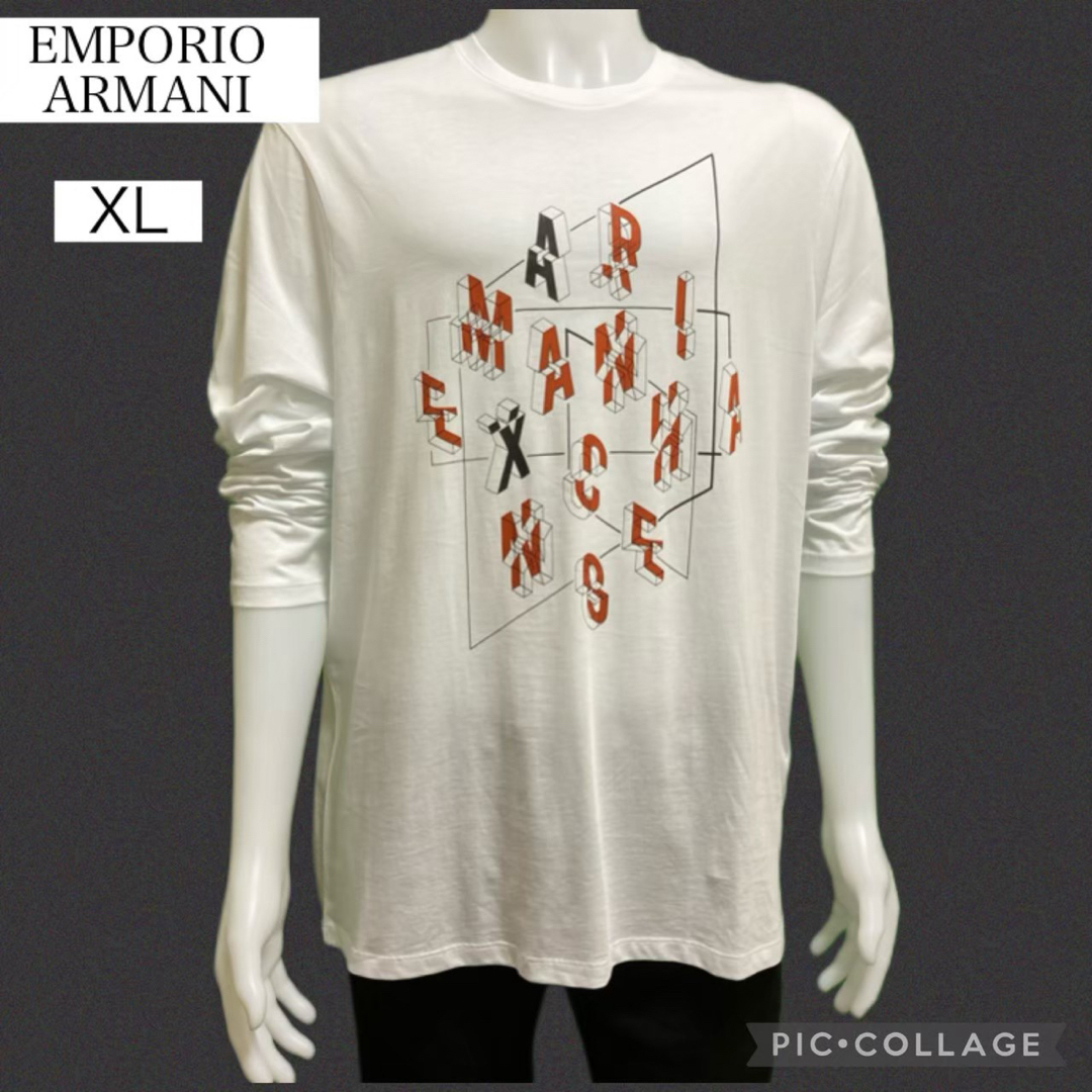 Emporio Armani(エンポリオアルマーニ)の【未使用XL】アルマーニエクスチェンジ　長袖Tシャツ メンズのトップス(Tシャツ/カットソー(七分/長袖))の商品写真