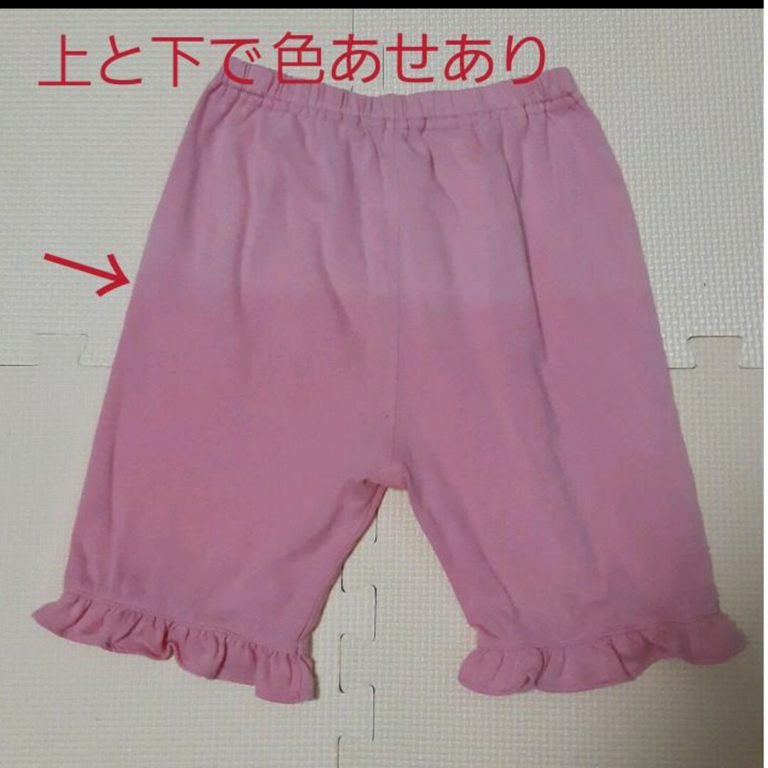 西松屋(ニシマツヤ)のパジャマ　110　ピンク　西松屋 キッズ/ベビー/マタニティのキッズ服女の子用(90cm~)(パジャマ)の商品写真