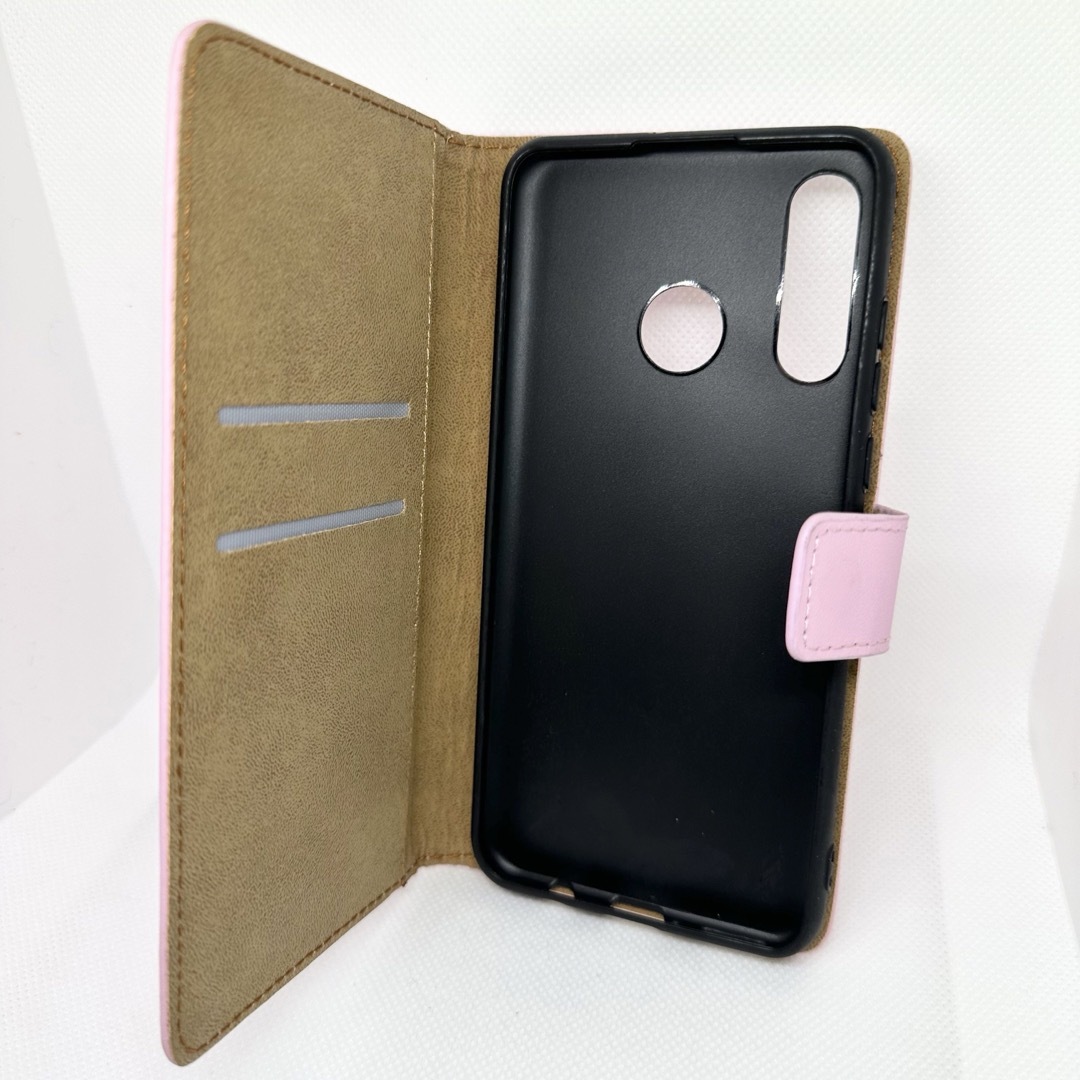 【新品】Huawei／P30／Light／手帳型／ピンク スマホ/家電/カメラのスマホアクセサリー(Androidケース)の商品写真