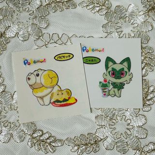 ポケモン(ポケモン)のポケモンパン シール ニャオハ パピモッチ(キャラクターグッズ)