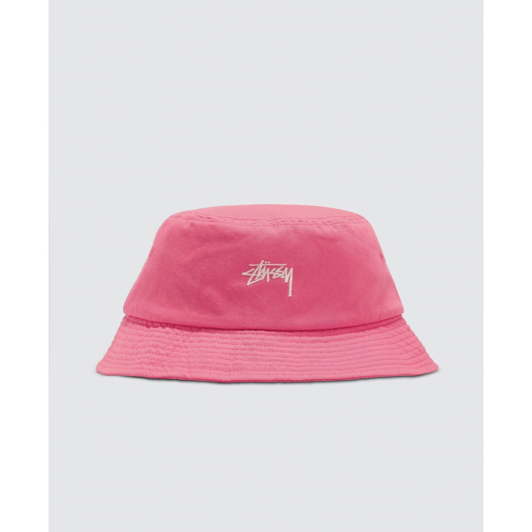 STUSSY(ステューシー)のstussy bucket hat pink メンズの帽子(ハット)の商品写真