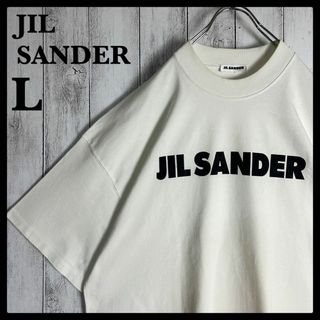 Jil Sander - 【鑑定済み】ジルサンダー☆センターロゴ入りTシャツ 即完売注意 入手困難