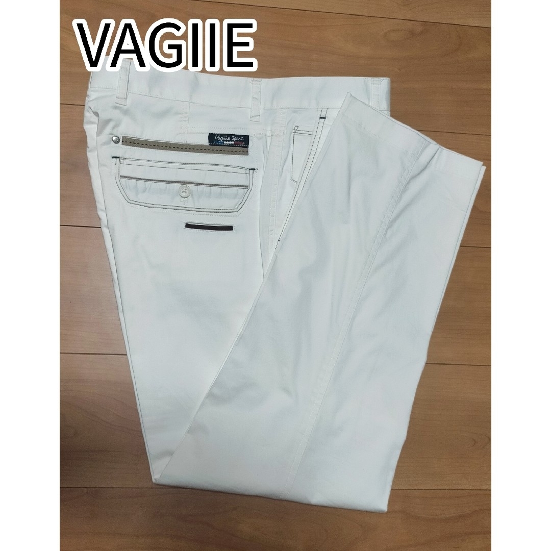 VAGIIE SPORT(バジエスポーツ)の【美品】Vagiie バジエ パンツ 白 メンズのパンツ(その他)の商品写真