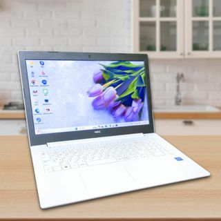 エヌイーシー(NEC)の【希少！】NECノートパソコン・Win11・大容量500GB・カメラつき✨(ノートPC)