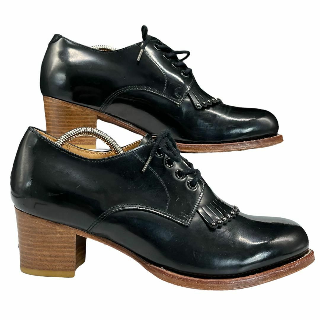 美品 Fobs Classic 革靴 レースアップ キルトタン レザー ブラック メンズの靴/シューズ(ブーツ)の商品写真