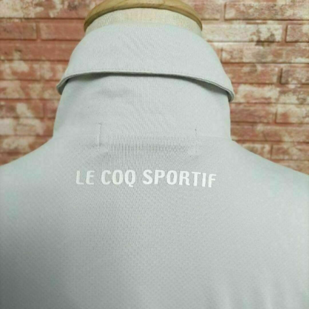 le coq sportif(ルコックスポルティフ)のルコックスポルティフ ゴルフコレクション ハーフジップ プルオーバー グレー L スポーツ/アウトドアのゴルフ(ウエア)の商品写真