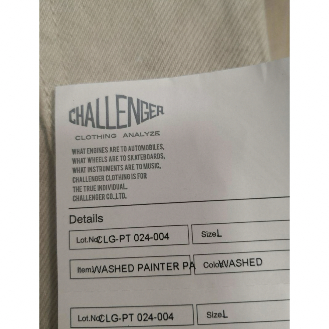 新品』CHALLENGER - WASHED PAINTER PANTSの通販 by 新品』CHALLENGER - WASHED PAINTER PANTSの通販 by