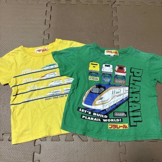 プラレールシリーズ(プラレールシリーズ)の【プラレール】Tシャツ　2枚セット　100(Tシャツ/カットソー)