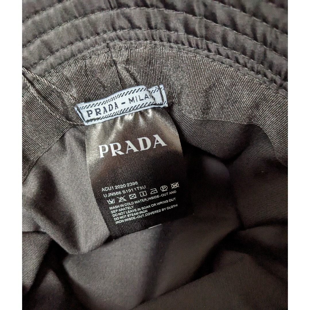 PRADA プラダ　バケットハット　帽子 レディースの帽子(その他)の商品写真