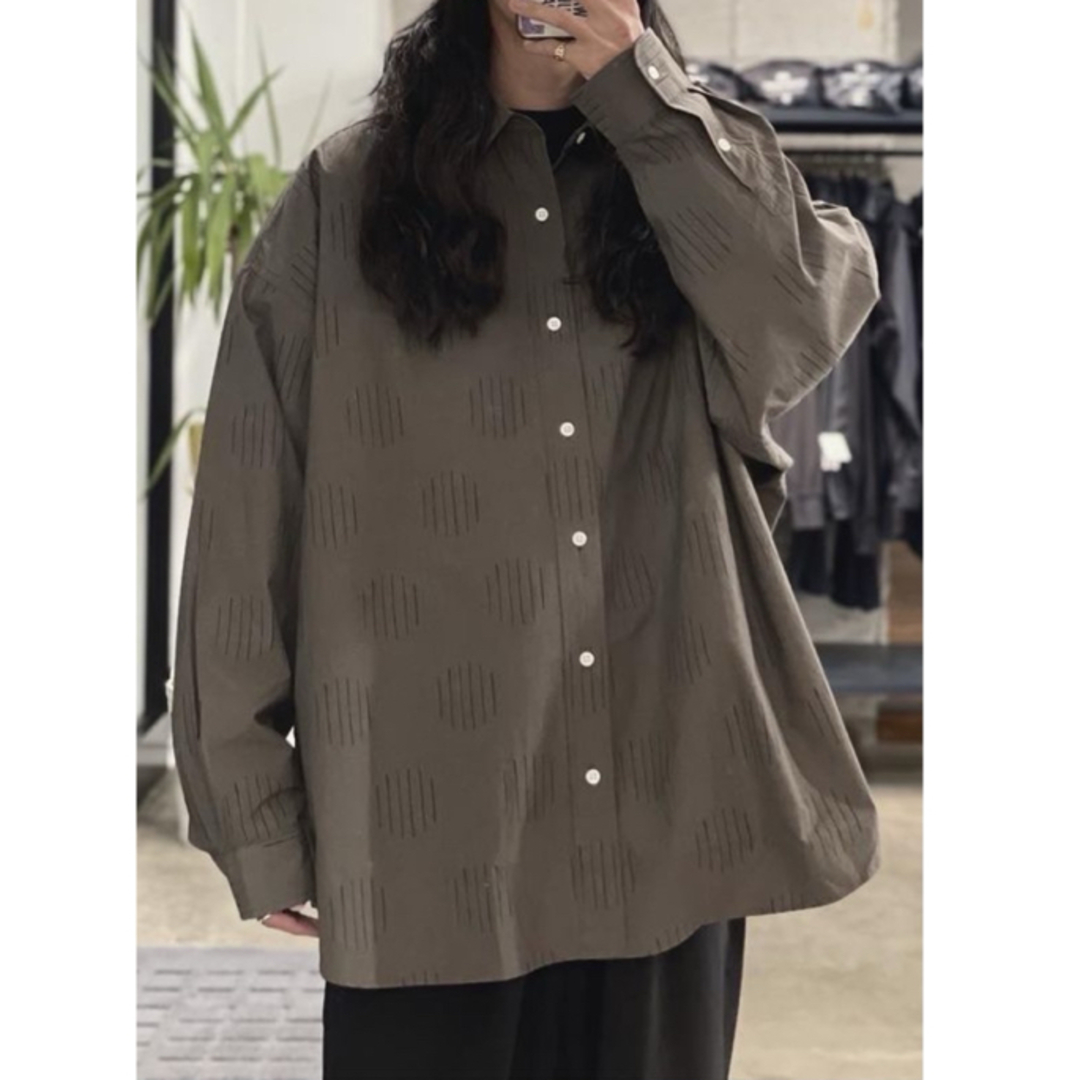 1LDK SELECT(ワンエルディーケーセレクト)のS.F.C 23SS DOT STRIPES SHIRT メンズのトップス(シャツ)の商品写真