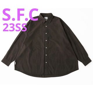 1LDK SELECT - S.F.C 23SS DOT STRIPES SHIRT