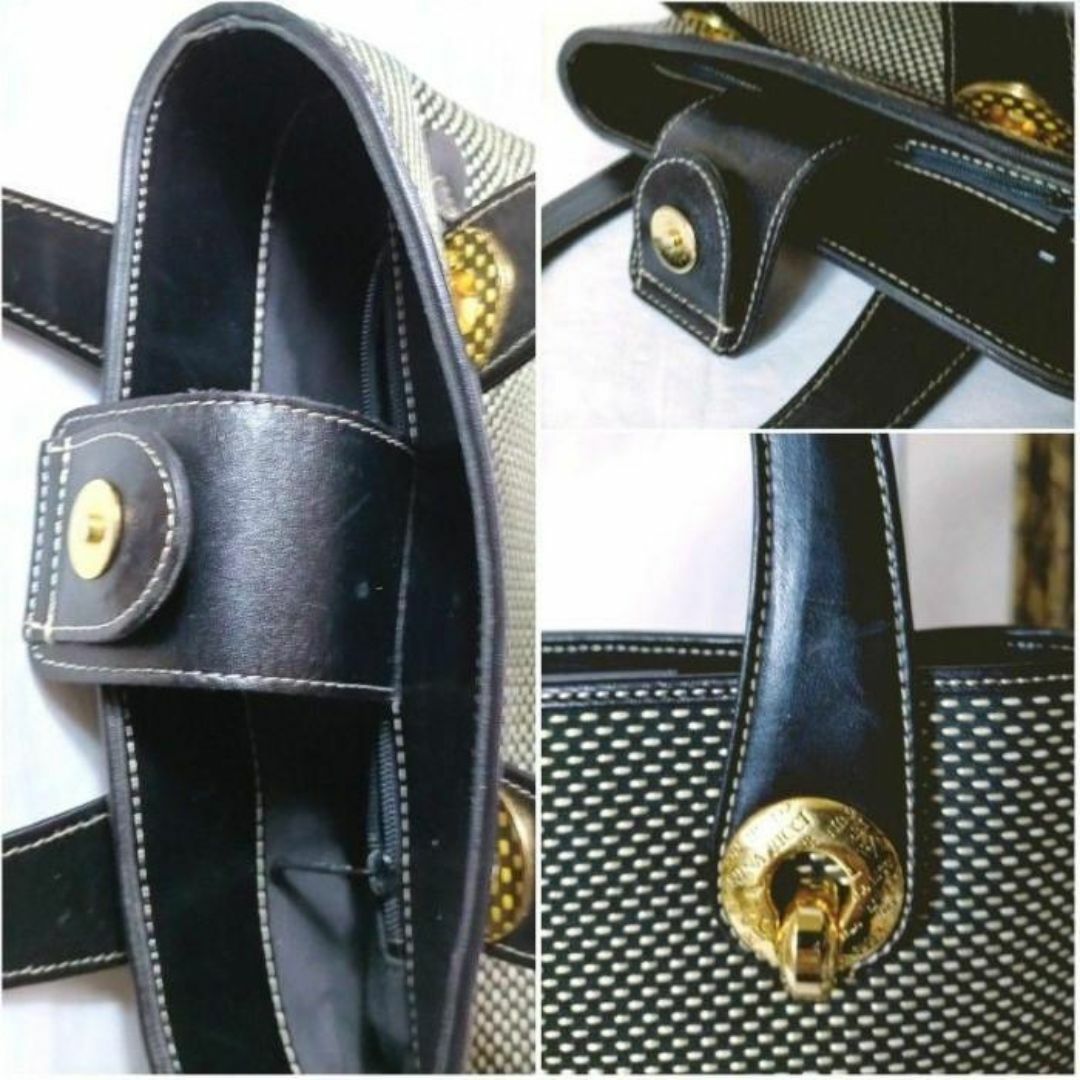 NINA RICCI(ニナリッチ)の超美品！ninaricci  ハンドバッグ大容量 ゴールド ロゴ 保護袋付き 3 レディースのバッグ(ハンドバッグ)の商品写真
