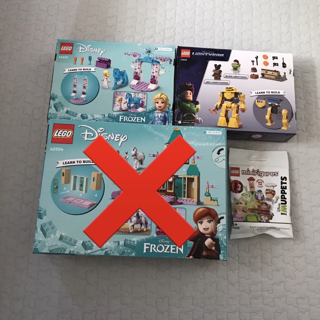 LEGO ディズニー キッズ/ベビー/マタニティのおもちゃ(知育玩具)の商品写真