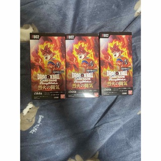 烈火の闘気　3box テープカット(カード)