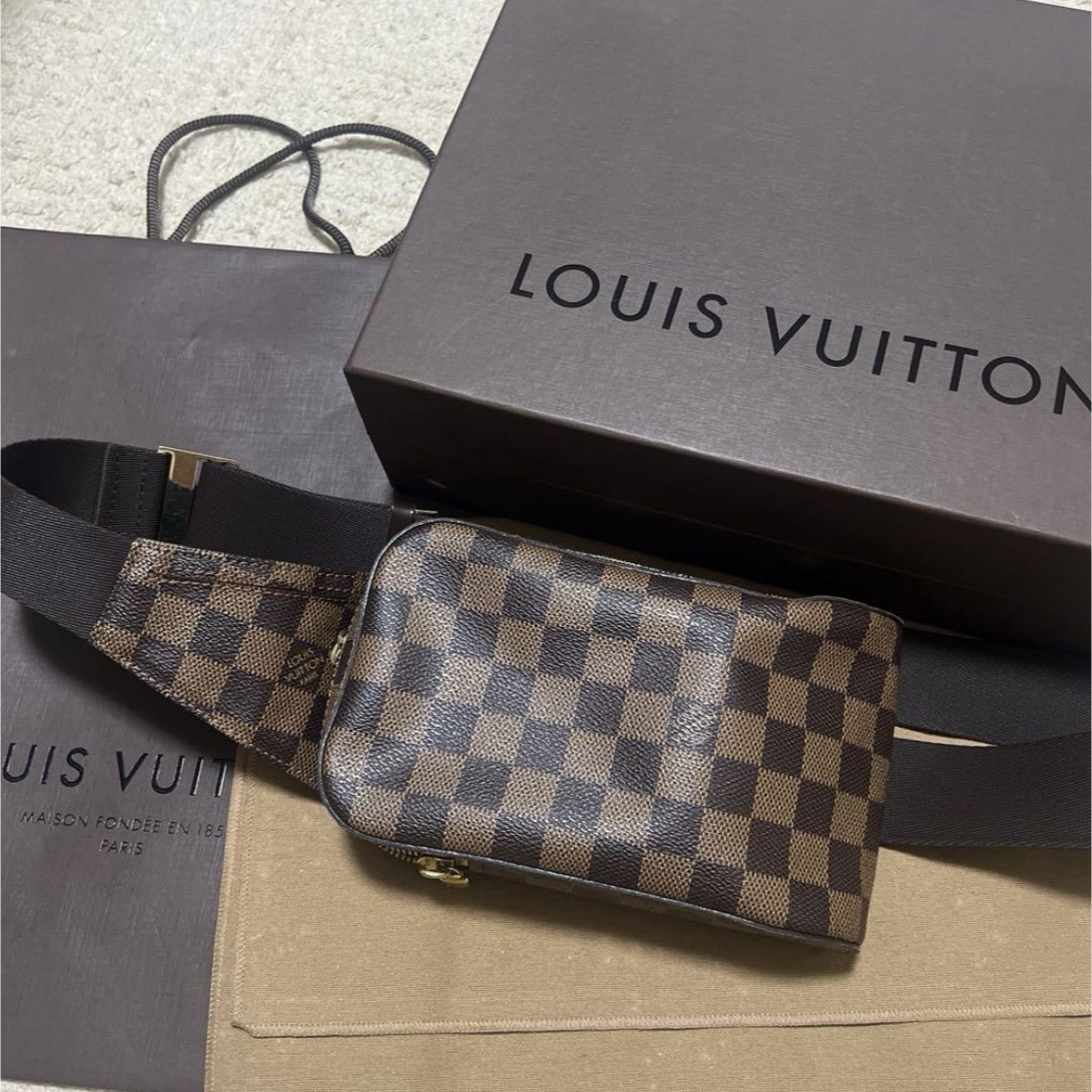 LOUIS VUITTON(ルイヴィトン)のルイ ヴィトン ダミエ ジェロニモス ボディバッグ ウエストバッグ  レディースのバッグ(ボディバッグ/ウエストポーチ)の商品写真