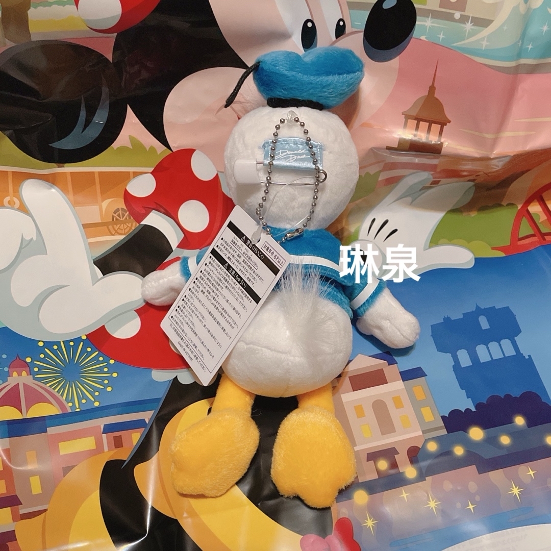 Disney(ディズニー)の東京ディズニーリゾート ドナルドダック ぬいぐるみバッジ ぬいば ぬいバノーマル エンタメ/ホビーのおもちゃ/ぬいぐるみ(キャラクターグッズ)の商品写真