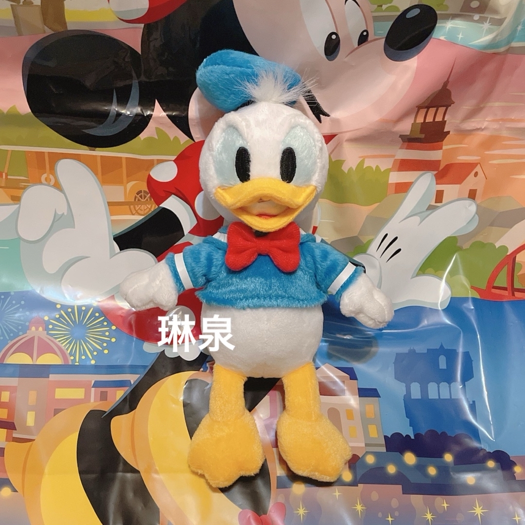 Disney(ディズニー)の東京ディズニーリゾート ドナルドダック ぬいぐるみバッジ ぬいば ぬいバノーマル エンタメ/ホビーのおもちゃ/ぬいぐるみ(キャラクターグッズ)の商品写真