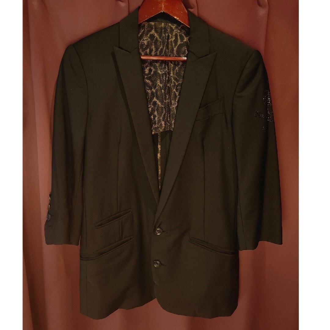Roen(ロエン)の美品 ROEN 7分袖テーラードジャケット メンズのジャケット/アウター(テーラードジャケット)の商品写真