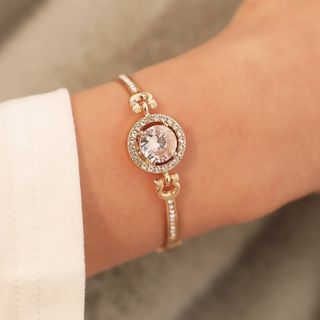 【人気商品】ブレスレット ゴールド レディース アクセサリー 結婚式 キラキラ(ブレスレット/バングル)