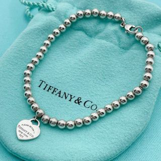 ティファニー(Tiffany & Co.)のTiffany & Co ブレスレット　ボール　ハート　リターントゥ　シルバー(ブレスレット/バングル)