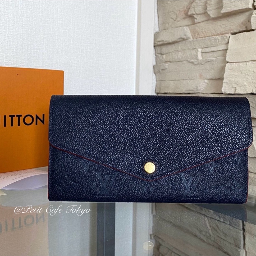 LOUIS VUITTON(ルイヴィトン)の【新品・未使用】ポルトフォイユ・サラ 長財布　アンプラントレザー　ルイヴィトン レディースのファッション小物(財布)の商品写真