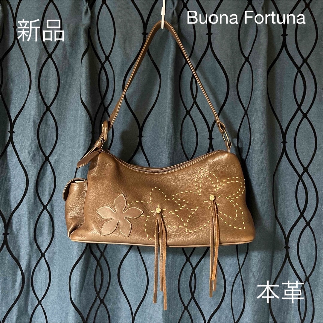 FORTUNA(フォルトナ)の新品 Buona Fortuna 本革 ショルダーバッグ レディースのバッグ(ショルダーバッグ)の商品写真