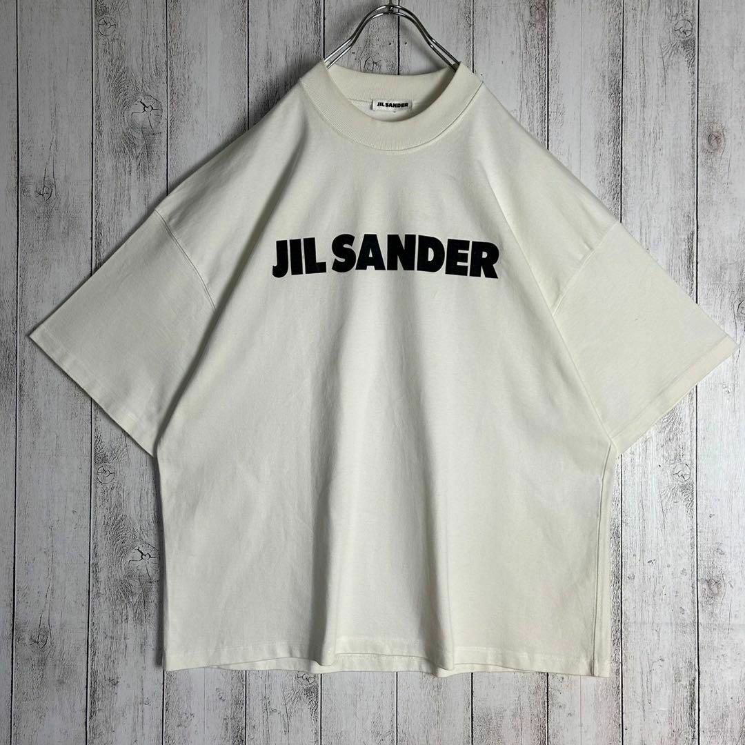 Jil Sander(ジルサンダー)の【鑑定済み】ジルサンダー☆センターロゴ入りTシャツ 即完売注意 入手困難 メンズのトップス(Tシャツ/カットソー(半袖/袖なし))の商品写真