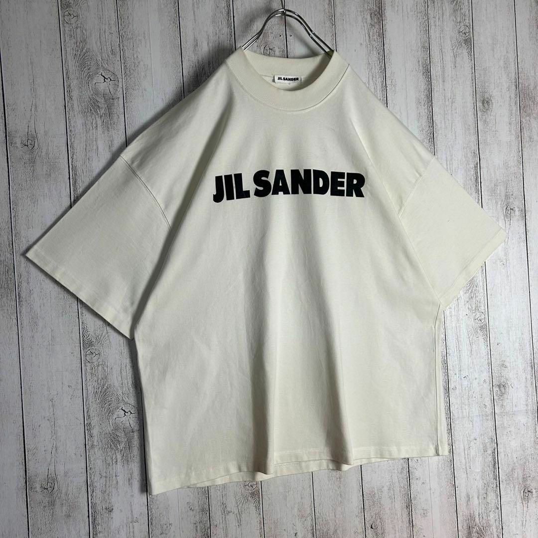 Jil Sander(ジルサンダー)の【鑑定済み】ジルサンダー☆センターロゴ入りTシャツ 即完売注意 入手困難 メンズのトップス(Tシャツ/カットソー(半袖/袖なし))の商品写真