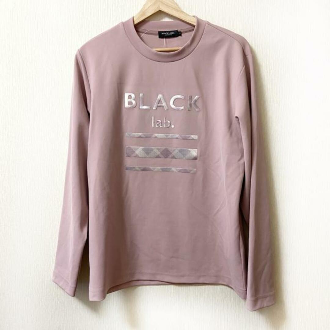 BLACK LABEL CRESTBRIDGE(ブラックレーベルクレストブリッジ)のBLACK LABEL CRESTBRIDGE(ブラックレーベルクレストブリッジ) 長袖Tシャツ サイズM レディース - ライトピンク レディースのトップス(Tシャツ(長袖/七分))の商品写真