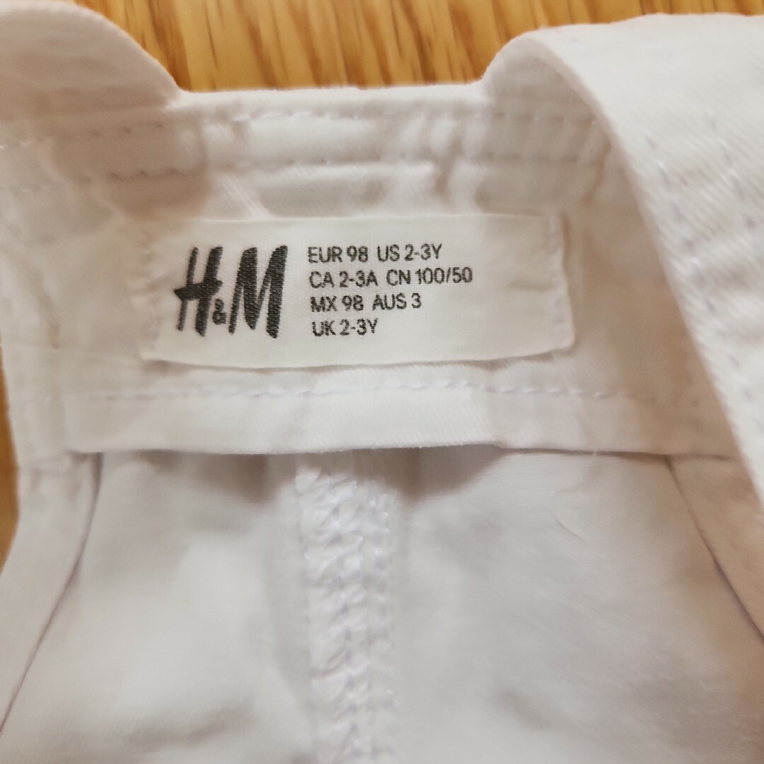 H&M(エイチアンドエム)のH&M　オーバーオール　サロペット キッズ/ベビー/マタニティのキッズ服女の子用(90cm~)(パンツ/スパッツ)の商品写真