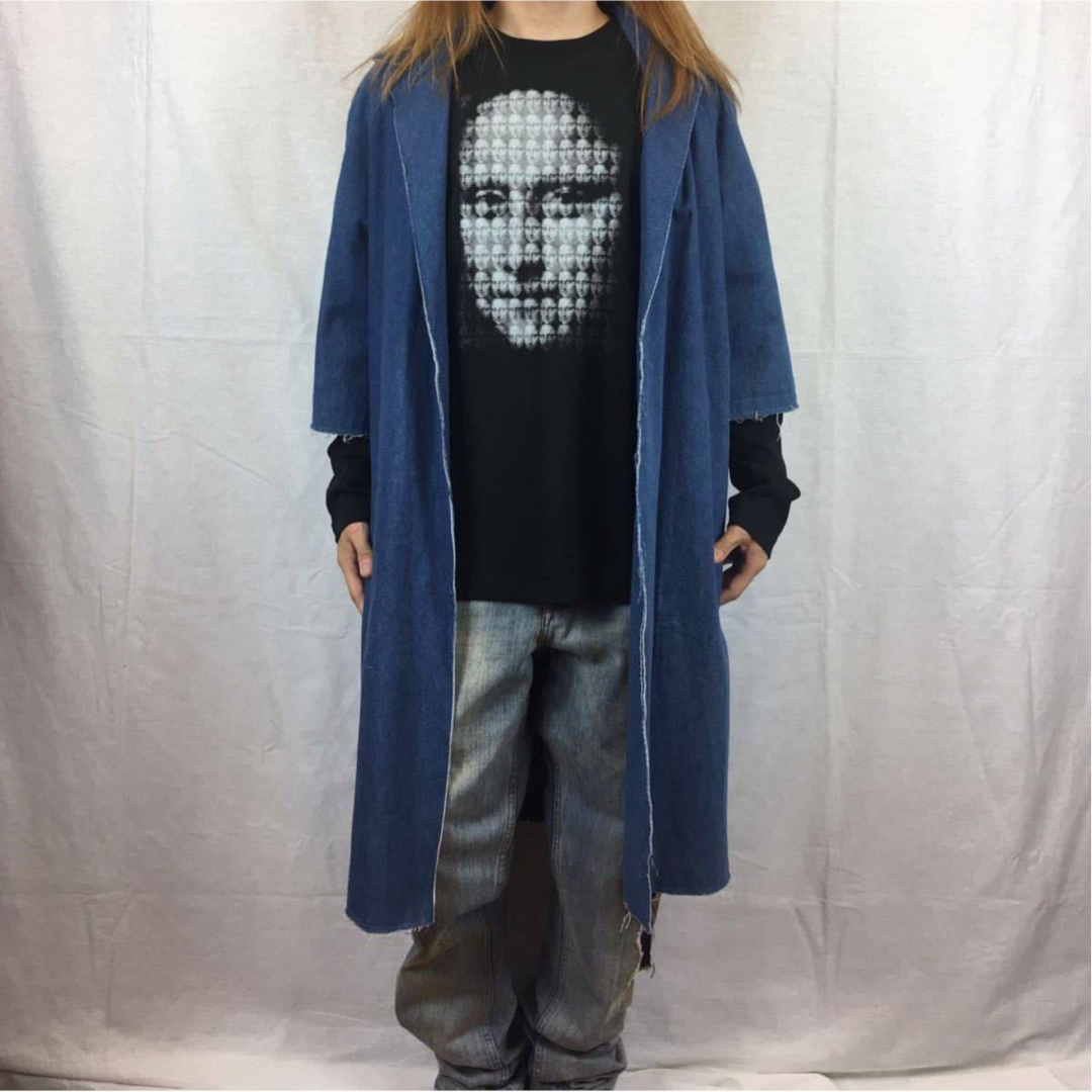 新品 モナリザ レオナルドダヴィンチ ルーヴル美術館 アート パロディ ロンT メンズのトップス(Tシャツ/カットソー(七分/長袖))の商品写真